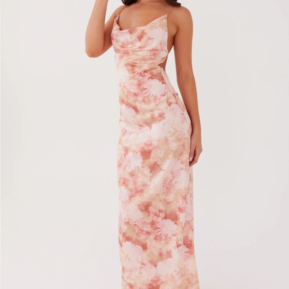 Peppermayo Exclusive - Dancing In The Sky Maxi Dress - Flower Garden - Picture 1 of 5